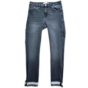 Women's Zara Basic Z1975 Denim jeans gray size 6